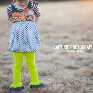Downloadable Sewing Pattern, PDF Sewing Pattern the POPPY BUBBLE Tank Tunic & Dress Sizes 6 months-12 years