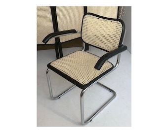 Vintage Design Cesca Chair with Armrest - Authentic Reedition