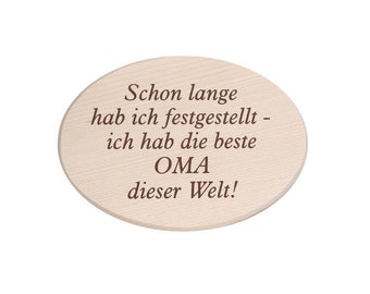 Panneau de dicton panneau de mur panneau de dicton cintre en bois panneau de porte panneau de bois drôle 70 Brink jouet en bois humour cadeau grand-père grand-mère