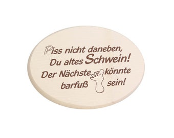 Panneau de dicton panneau de mur panneau de dicton cintre en bois panneau de porte panneau de bois drôle 70 Brink jouet en bois humour cadeau grand-père grand-mère