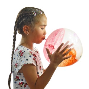 3er Set Meerjungfrau Anti-Gravity Ballonball bis zu 25 cm Bild 2