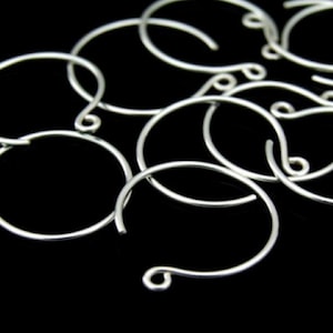 KA-025 Thai karen hill tribe handmade silver 10 earring wire hook