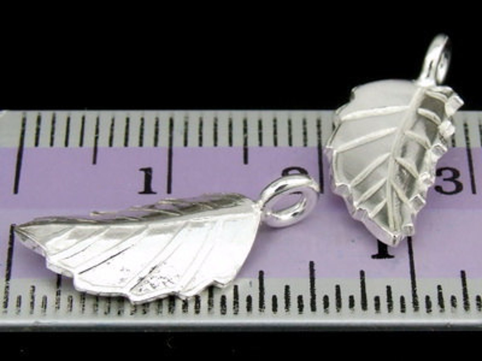 81stgeneration Hill Tribe 999 Fine Silver Leaf Wrap Ring - Adjustable Hammered Boho Statement Ring - View #2