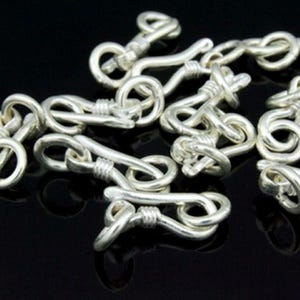 KA-047 Thai karen hill tribe silver 2 tribesman style clasp