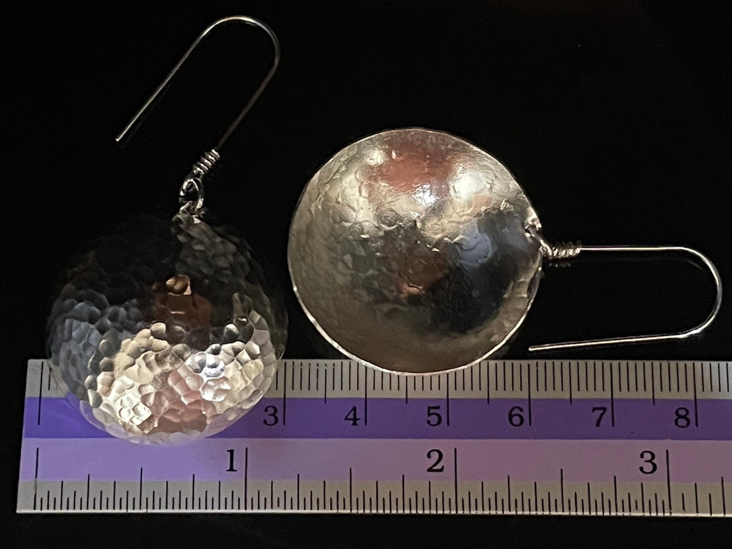 Boucles d'oreilles en argent tribu des collines | Jardin des