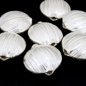 KF-003 Karen hill tribe silber handgemacht 2 kratzer runde puff perle