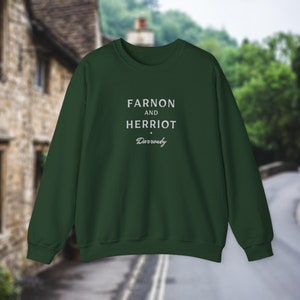 Farnon and Herriot Darrowby Shirt, All Creatures Great and Small Gift, James Herriot, Skeldale House, Mrs Hall, Darrowby 2297, British Gift