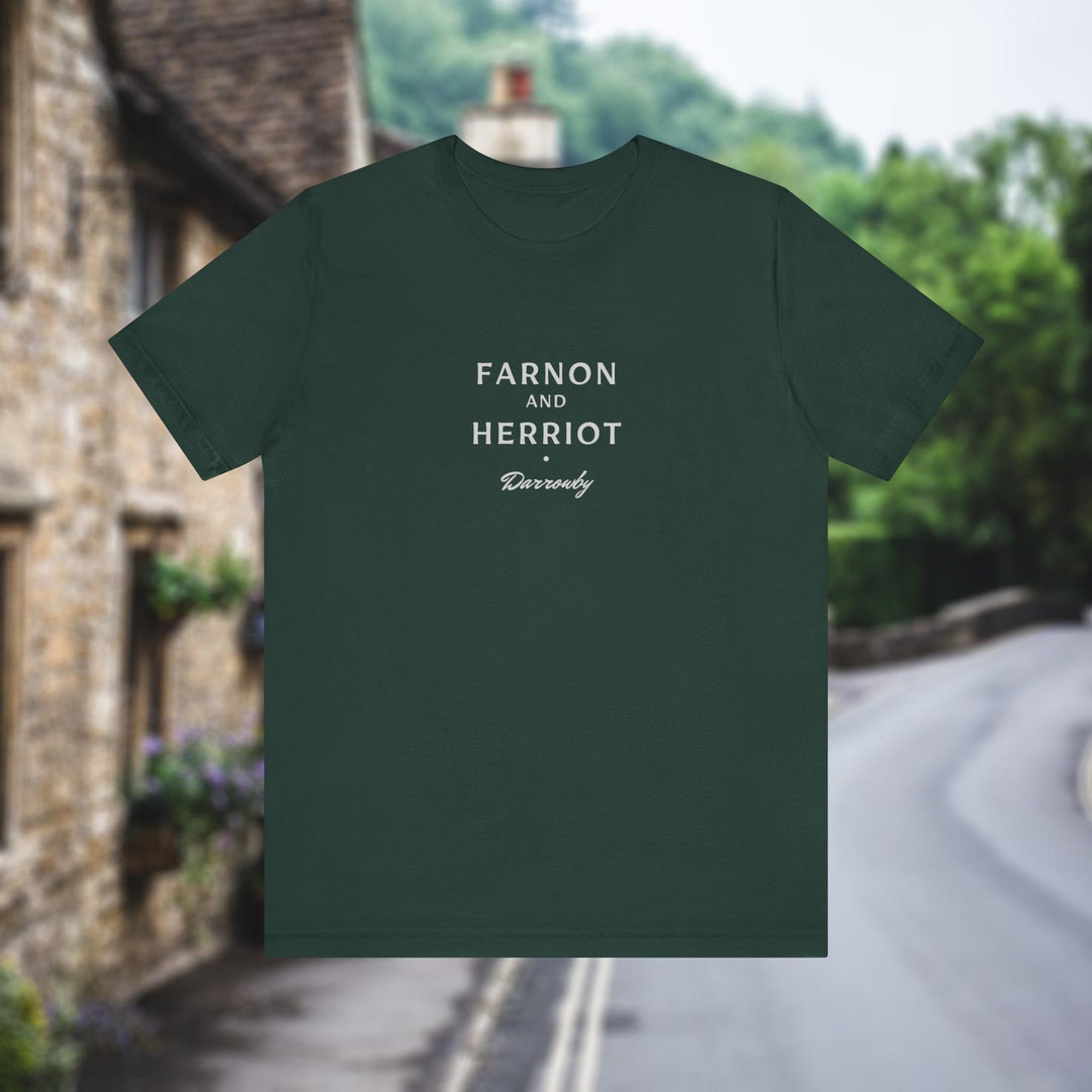 Farnon and Herriot Darrowby Shirt, All Creatures Great and Small Gift, James Herriot, Skeldale