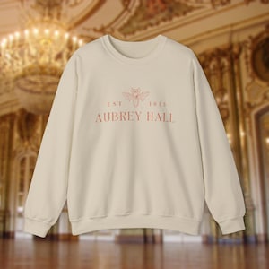 Aubrey Hall Sweatshirt, Bridgerton, Bridgerton Gifts, British Gift, Bridgerton Shirt, Romantic Gifts, Gift for Girlfriend, Aubrey Hall Shirt
