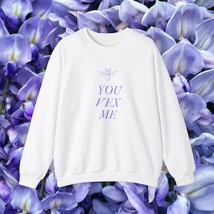 Camisa You Vex Me, moletom Bridgerton, presentes para ela, Bridgerton Merch, presente britânico, presentes românticos, presentes Bridgerton, Bridgerton,