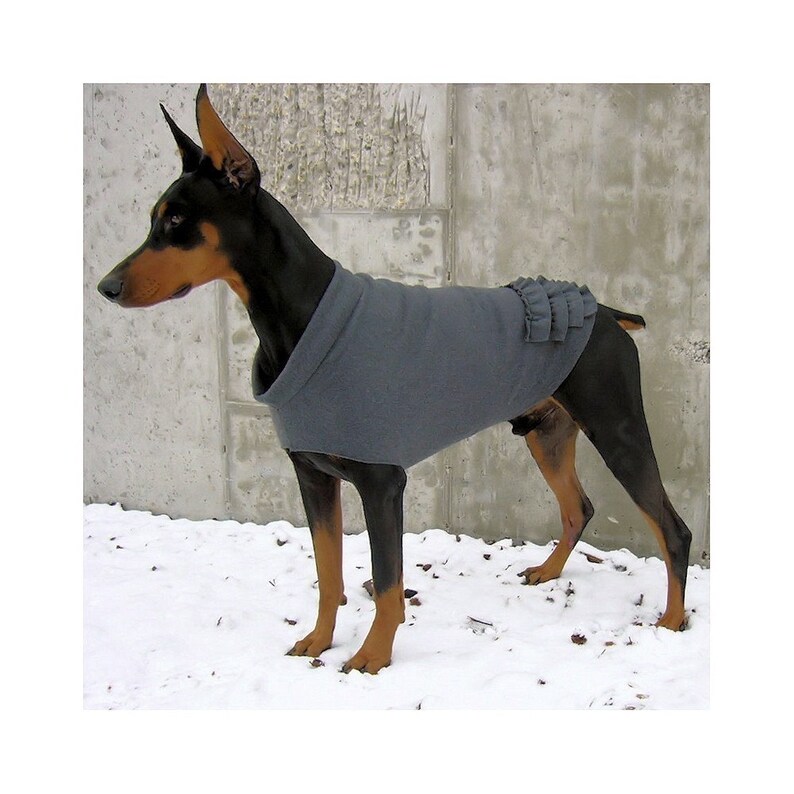 Ruffle Rump Doberman Sweater Small to XXXL Etsy