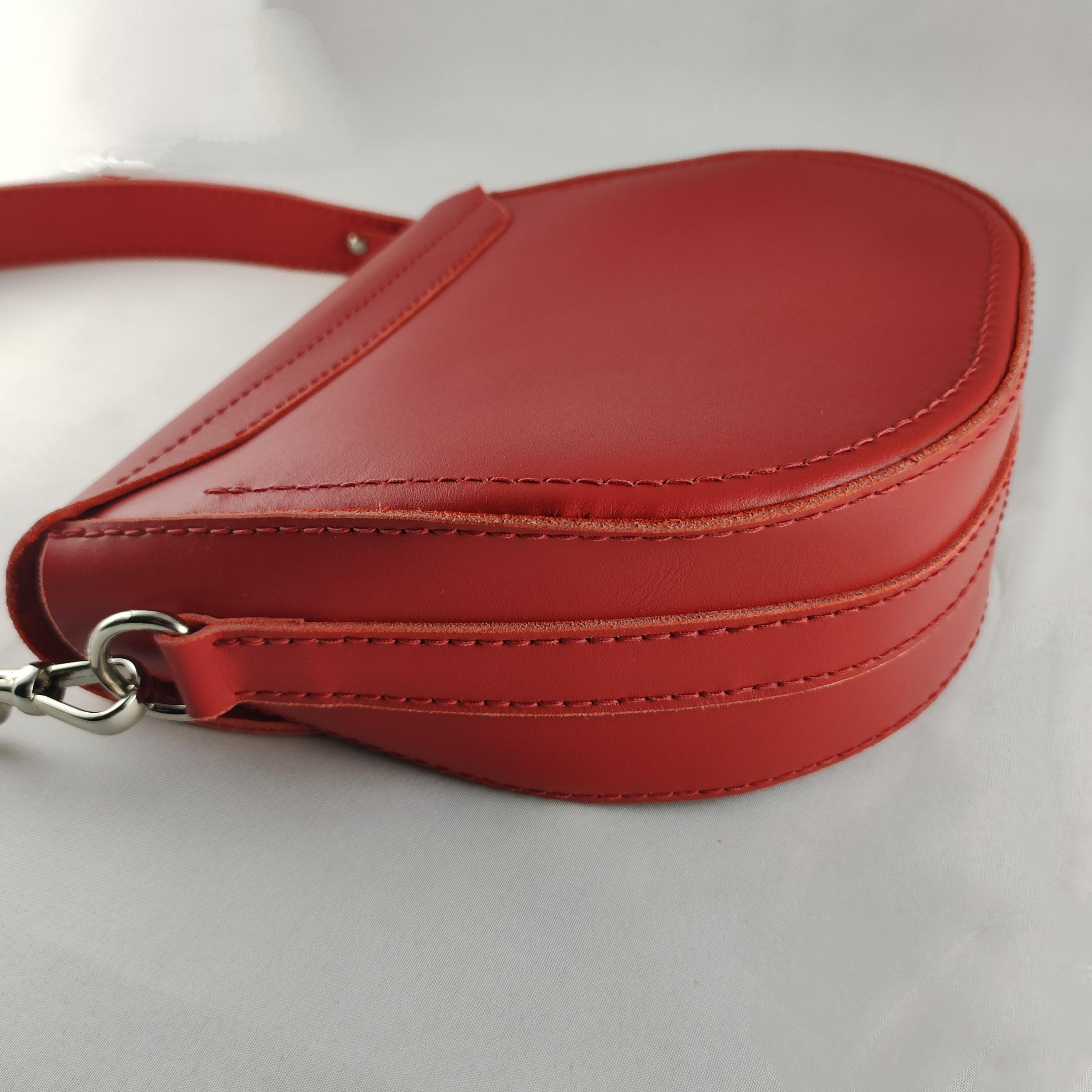 Leather Half Moon Bag - PDF Pattern | Women's Shoulder Bag