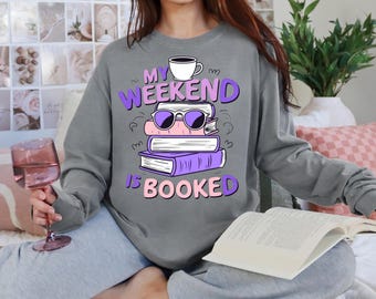Book Lover PNG: Coffee & Books Digital Download