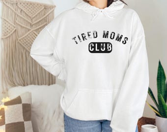 Tired Moms Club PNG: Funny Mom Life Design (Digital Download)