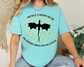 Mama Dragon on Xanax PNG: Funny Mom Sublimation Design (Digital Download)
