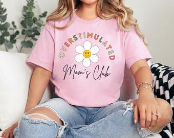Overstimulated Moms Club PNG / Divertente vita da mamma Download digitale