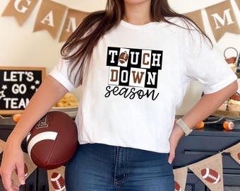 Touchdown Season PNG | Football Game Day Sublimation Design | Digital Download