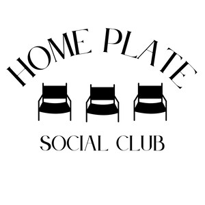 Home Plate Social Club SVG: Baseball Team Cut File (Digital Download)