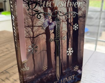 Quicksilver | Special Edition, Handmade, Foil Cover, Callie Hart, Custom Rebind, Dame Binding
