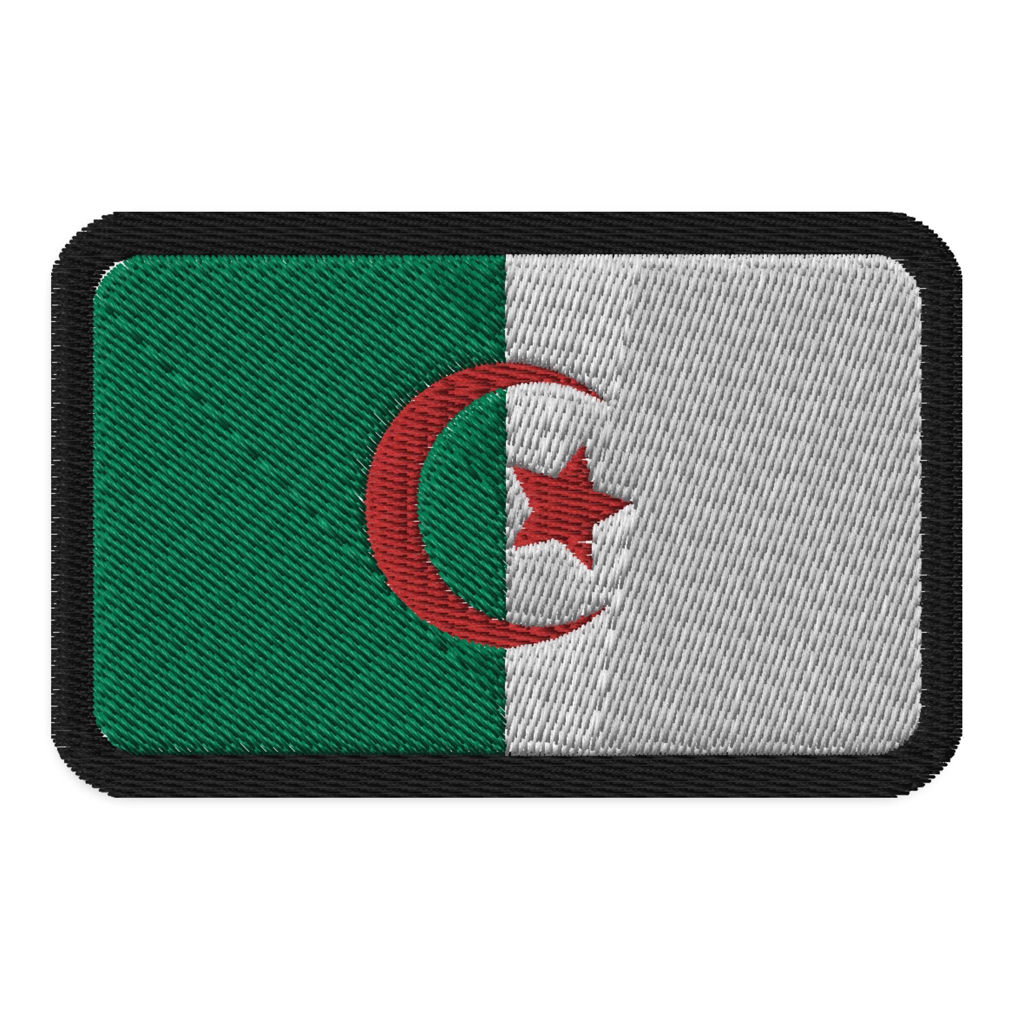 Patche Velcro - Drapeau Algérie
