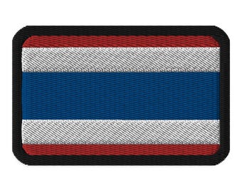 タイ国旗刺繍パッチ