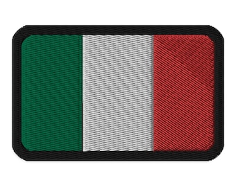 Aplicación Térmica Patch Ricamata Lurex Scudetto Italia 5x7 Cm - Foto 6