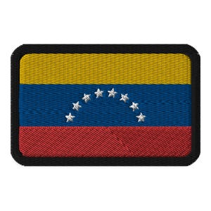 Venezuela Flag Embroidered Patch