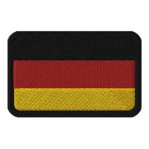 Germany Flag Embroidered Patch