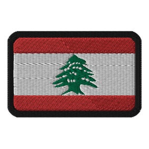 Lebanon Flag Embroidered Patch