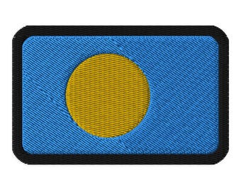 Palau Flag Embroidered Patch