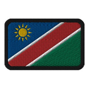 Namibia Flag Embroidered Patch