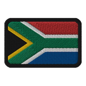 South Africa Flag Embroidered Patch