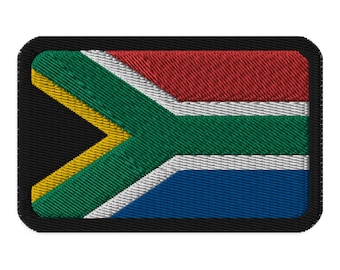 South Africa Flag Embroidered Patch