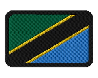 Tanzania Flag Embroidered Patch