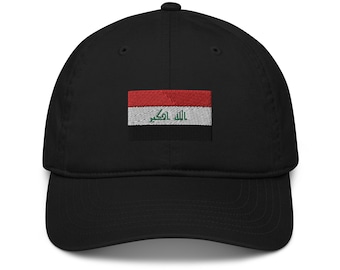 Vaderhoed met Irakese vlag