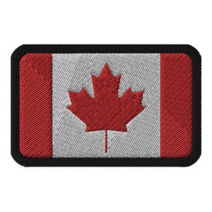 Canada Flag Embroidered patches