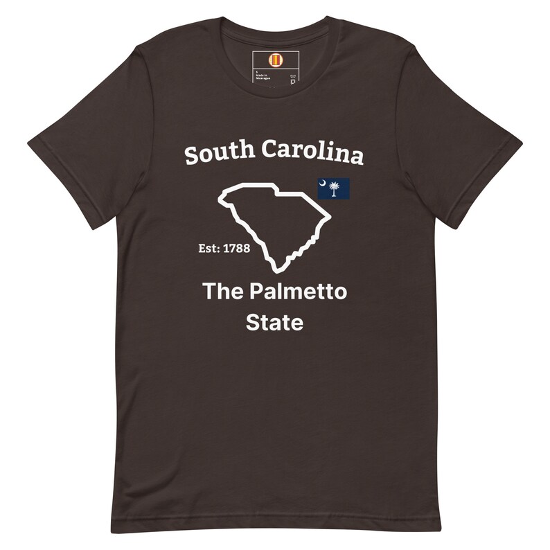 South Carolina Unisex T-shirt - Etsy