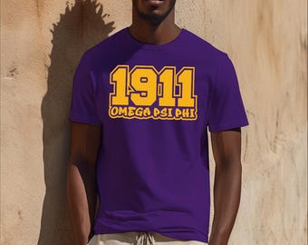 Sale: Classic 1911 Omega Psi Phi Shirt