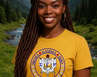 Classic Sigma Gamma Rho Shield Shirt (unisex)