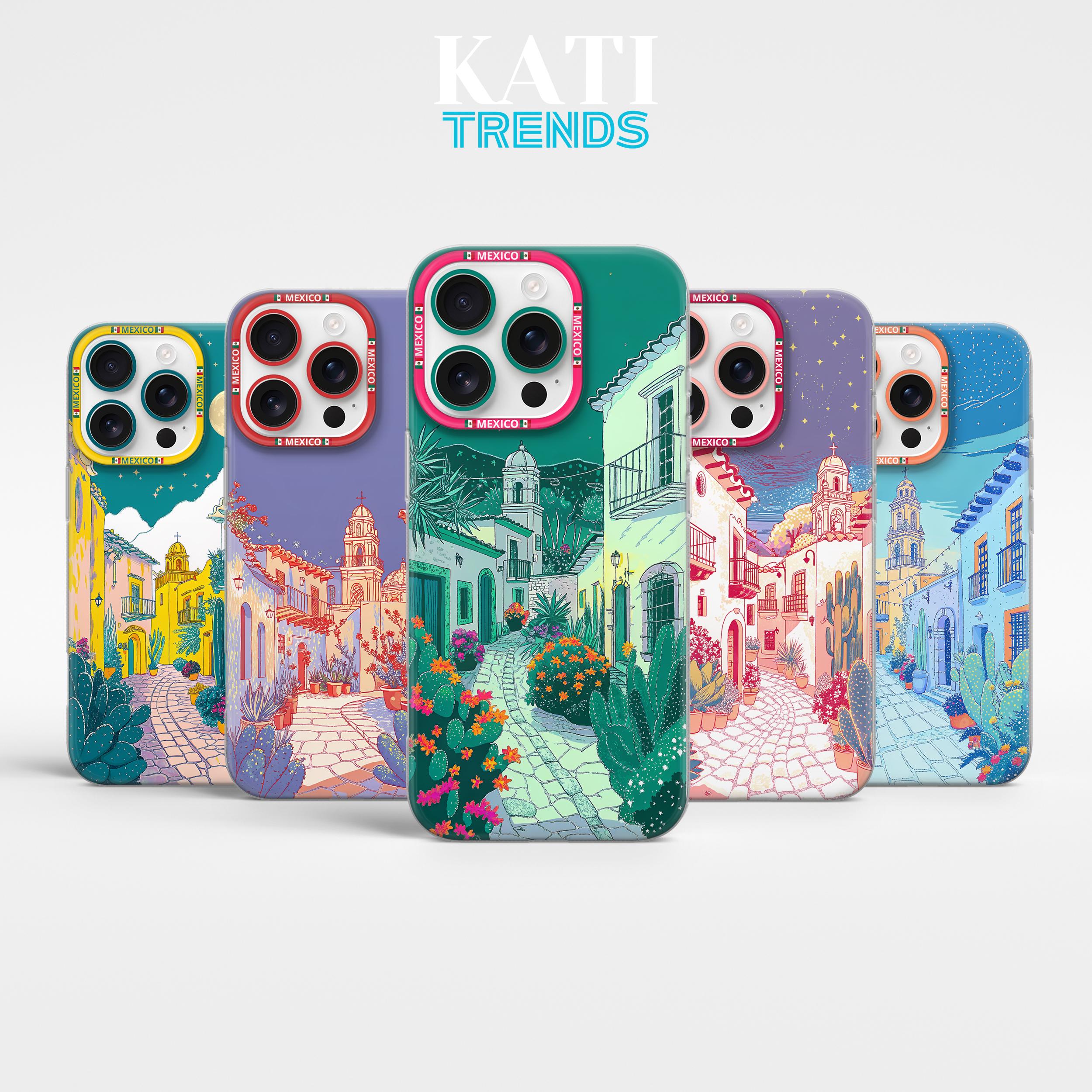 Mexican Case Mexico street art Cover iPhone 16Pro Max, 15, 14 Plus, 13mini, 12, Samsung S25Ultra, S24Fe, S23Fe, A56, A55, A36, A15