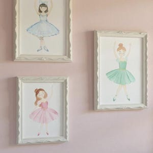 Ballerina Wall Art | Printable Dance Room Decor | Ballet Digital Prints