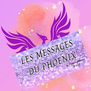 LES MESSAGES du PHOENIX- 54 cartes-messages quotidien,divinatoire-intutif-citations-indicatif -il peu apporter des réponses et,jeu Francais