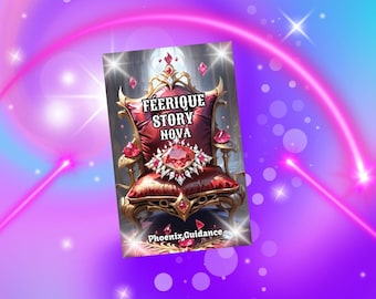 Oracle-FEERIQUE STORY NOVA-General-intuitive-divinatory-Princesses theme revisited-70-cards-precise-keywords-dating-yes-no French game