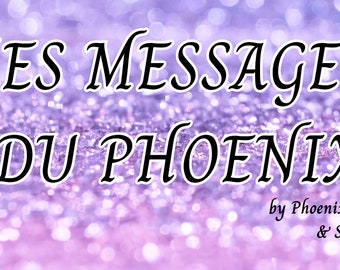 L'oracle Les messages du phoenix- 54 cartes-messages quotidien,divinatoire et illustration,jeu Francais.