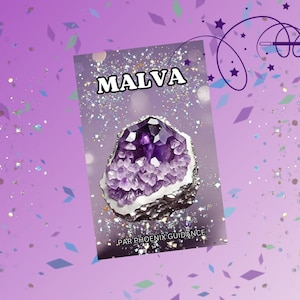 Het MALVA Orakel - 100 kaarten - Algemeen, intuïtief, waarzeggend, compleet - alle domeinen - daten - ja, nee, Franse druk - pittig - mauve-violet - spiritueel