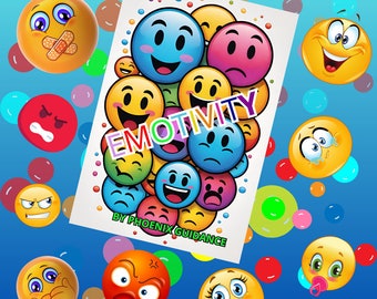 EMOTIVITY - 40 cards on children's emotions - how to manage emotions while engaging with the child - a fun and interactive game.