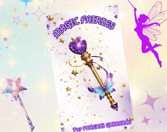 Oracle Magic Fairies - 100 cards - Fairy world - General, sentimental, intuitive, divinatory, dating - astrological - French game - tarot format - punchy