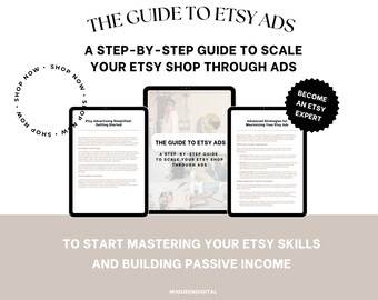 Etsy Ads Guide | How To Sell On Etsy | Etsy Marketing | Etsy Seller | Selling on Etsy Guide | Etsy Shop Kit Handbook | Sell on Etsy |