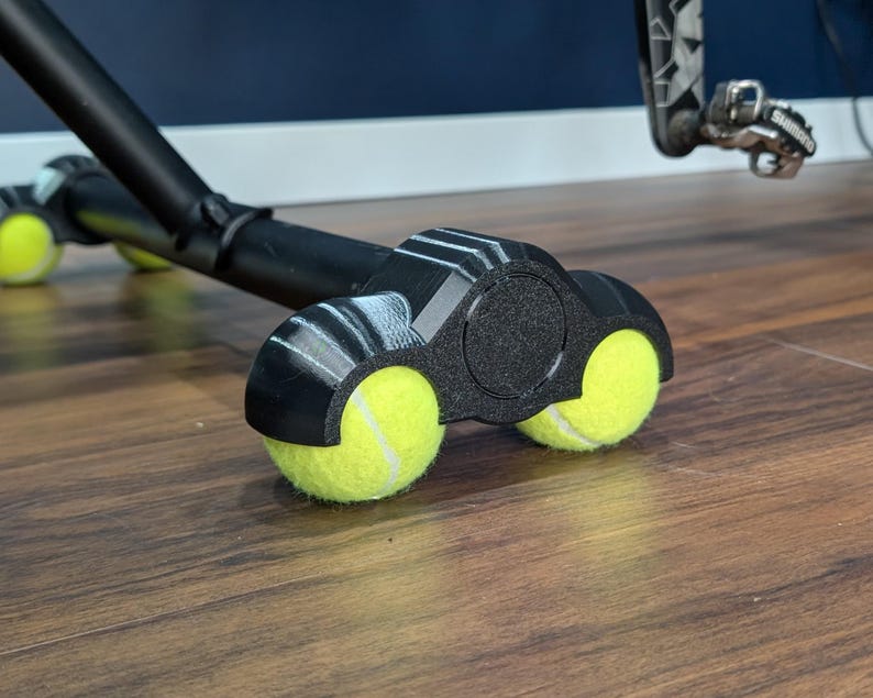 Kickr Core 2 Compatibel Rocker Voeten/Tennisbal Mod voor Kickr Core 2 (4 adapters 8 ballen