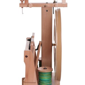 NEW ASHFORD KIWI 3 spinning wheel with folding treadles image 2